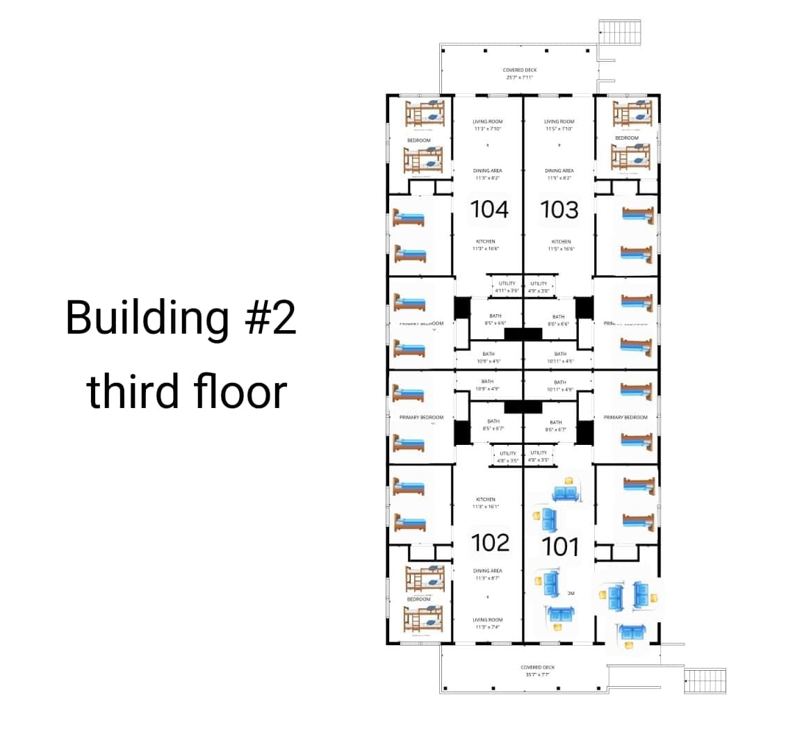 Hillcrest Manor floor plan 5